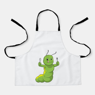 Caterpillar with Spoon & Fork Apron