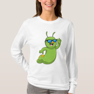 Caterpillar with Sunglasses T-Shirt