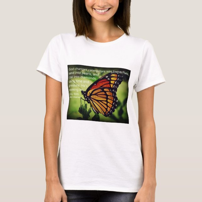 Caterpillars into Butterflies T-Shirt (Front)