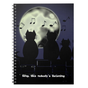 caterwauling by moonlight notebook