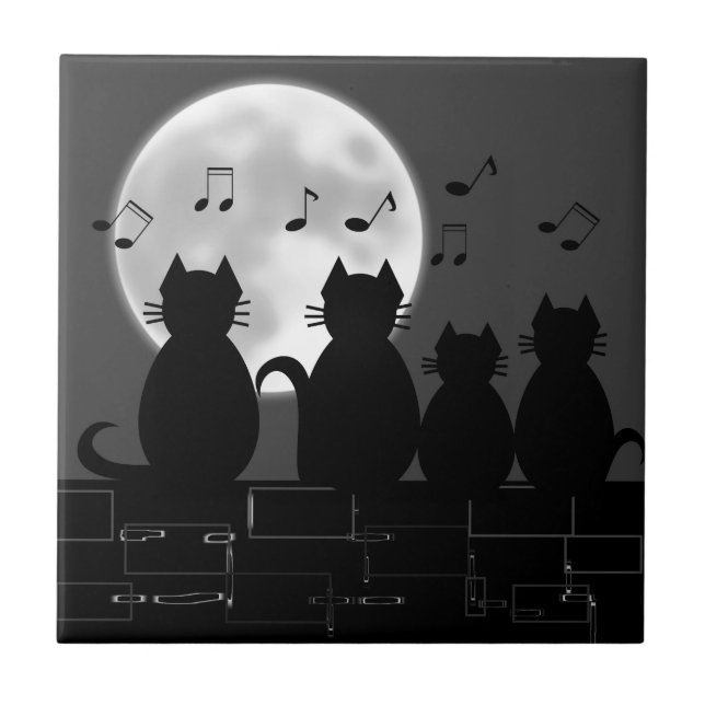 caterwauling by moonlight tile (Front)
