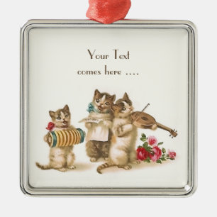 Caterwauling Premium Square Ornament