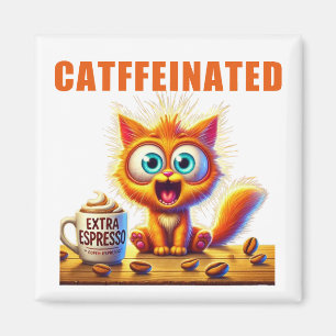 CATFFEINATED MAGNET