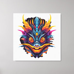 Catfish Beautiful Pop Art Canvas Print