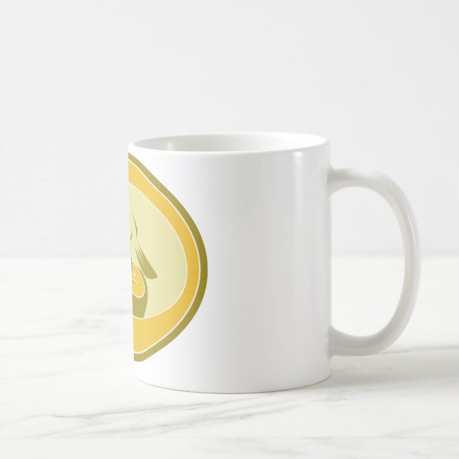 catfish fish retro coffee mug (Right)