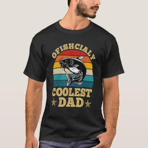 Catfish Fishing Noodling Catfishing Fisherman Dad  T-Shirt