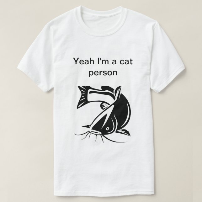 catfish fishing t-shirt (Design Front)