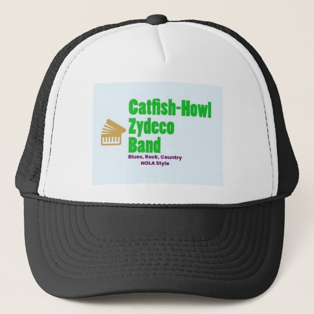 Catfish Howl Zydeco Hat with Alternate Logo (Front)