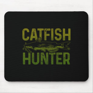 Catfish Hunter Catfish Fishing Gift Mouse Mat