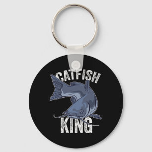 Catfish King Catfish Fishing Catfishing Key Ring