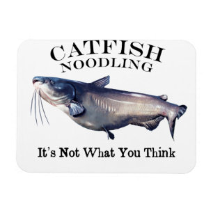 Catfish Noodling It's Not What you Think Magnet