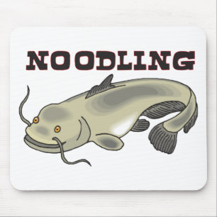 Catfish Noodling Mouse Mat