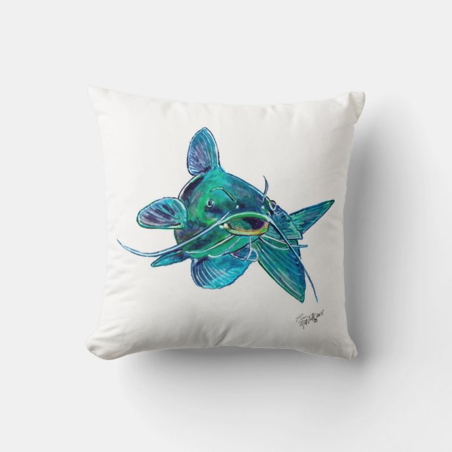 Catfish Pillow (Front)