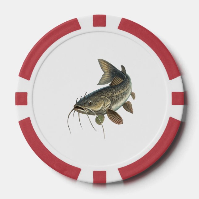 Catfish Poker Chips (Front)