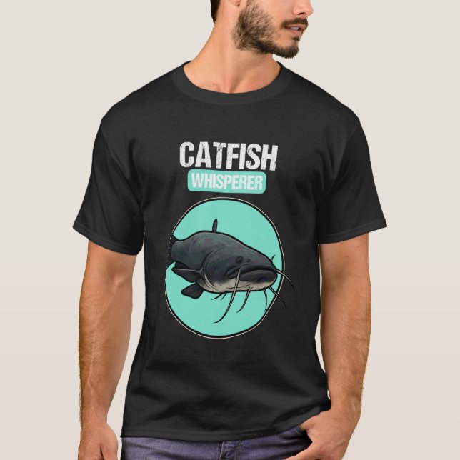 Catfish Whisperer Catfish T-Shirt (Front)