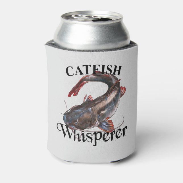 Catfish Whisperer Light Can Cooler (Can Back)