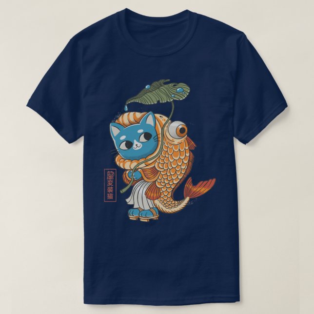 Catfish Yokai T-Shirt (Design Front)