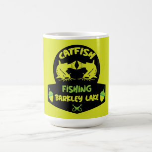 Catfishing Lake Barkley Kentucky Coffee Mug