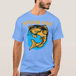 Catfishing River Cool Catfish Fishing  T-Shirt