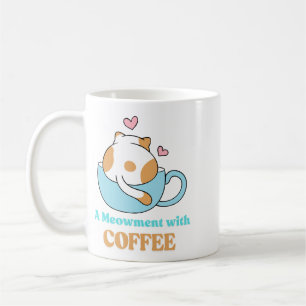 Catful Coffee Moment – Cute Cat Art Mug