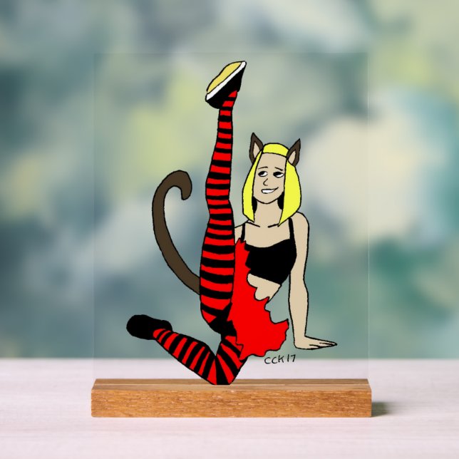 catgirl  acrylic sign (Neutral)