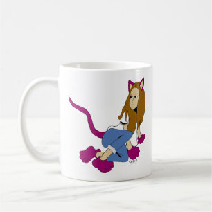 catgirl   coffee mug