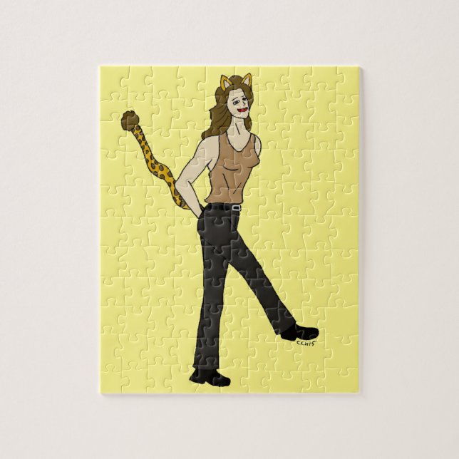 catgirl  jigsaw puzzle (Vertical)