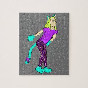 catgirl   jigsaw puzzle