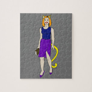 catgirl jigsaw puzzle