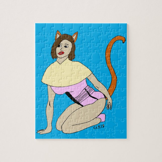 catgirl  jigsaw puzzle (Vertical)