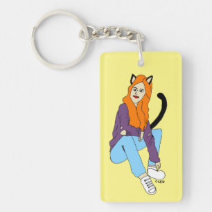 catgirl key ring