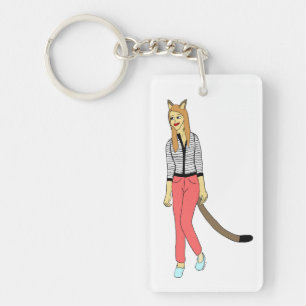 catgirl  key ring