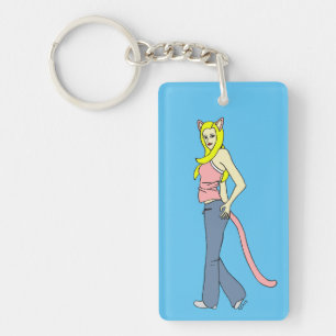 catgirl  keychain