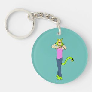 catgirl keychain