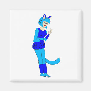 catgirl magnet
