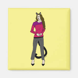 catgirl magnet