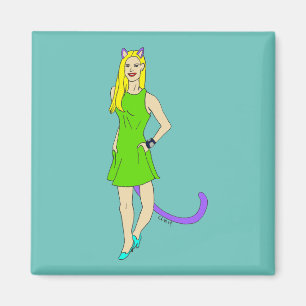 catgirl magnet