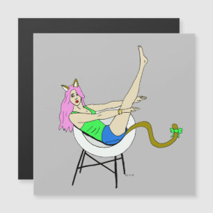 catgirl magnet