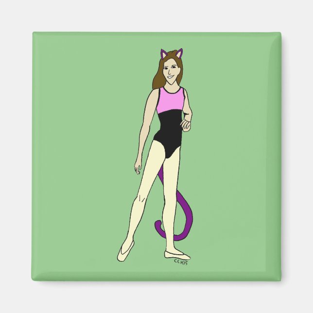 catgirl   magnet (Front)