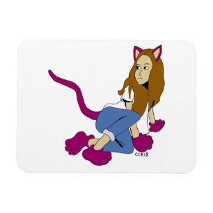catgirl magnet