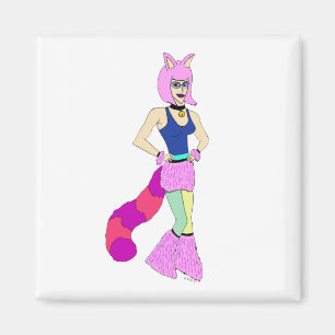 catgirl magnet