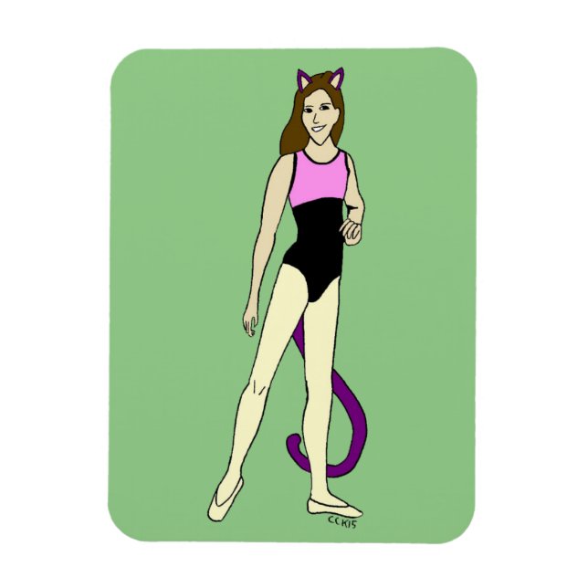 catgirl magnet (Vertical)