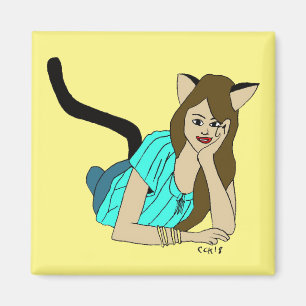 catgirl magnet