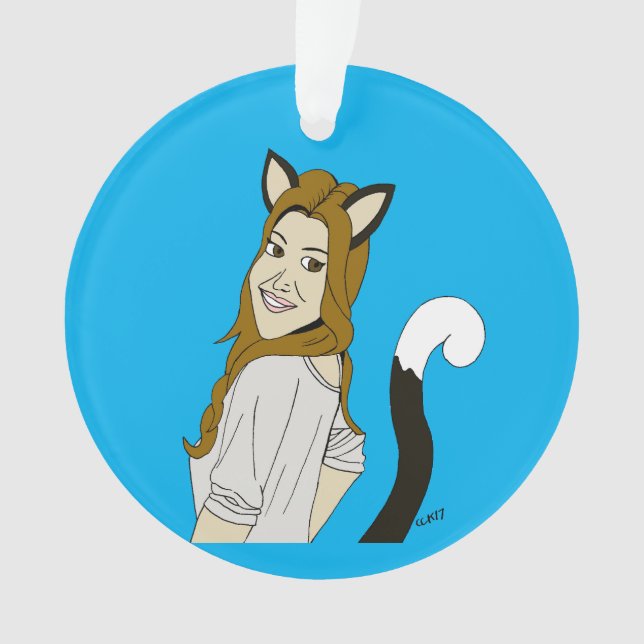 catgirl  ornament (Front)