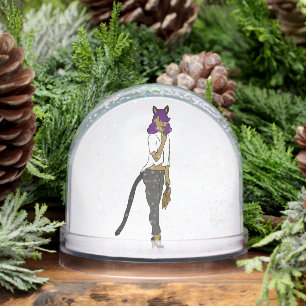 catgirl snowglobe