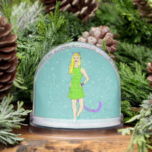 catgirl snowglobe