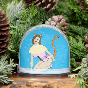 catgirl snowglobe