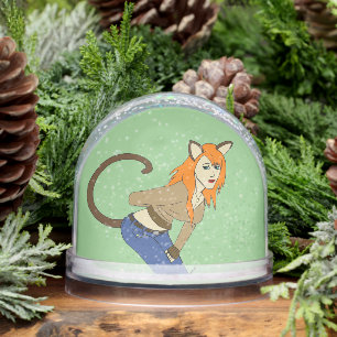 catgirl snowglobe