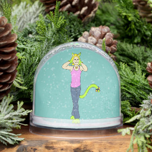catgirl snowglobe