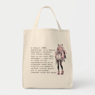 Catgirl Tote Bag